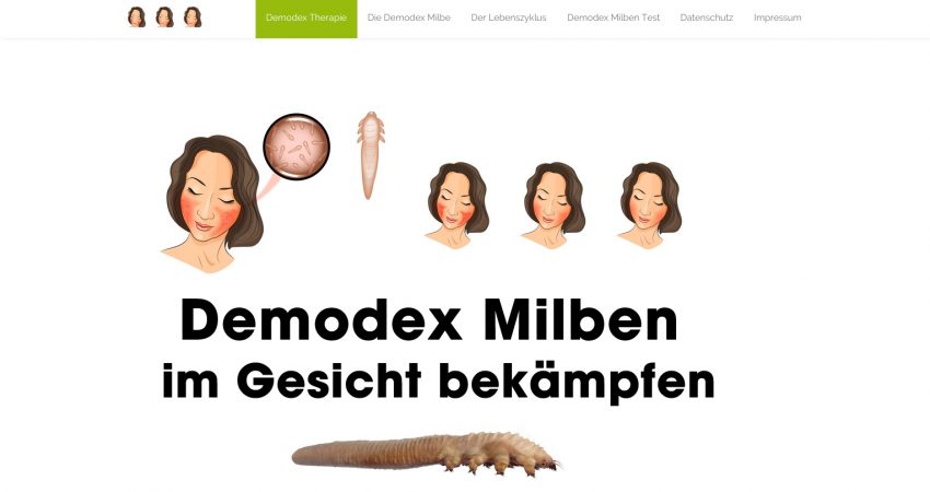 Demodex-Milben im Gesicht bekämpfen